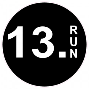 13 Run Half Marathon Decal - U.S. Customer Stickers