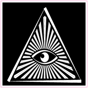 All Seeing Eye Triangle Sticker - U.S. Custom Stickers