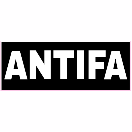 Antifa Anti Fascist Decal - U.S. Customer Stickers