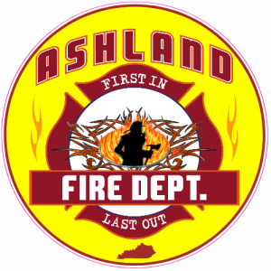 Ashland KY Fire Department Circle Decal - U.S. Customer Stickers