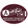 Ashland Tomcats Band Oval Sticker - U.S. Custom Stickers