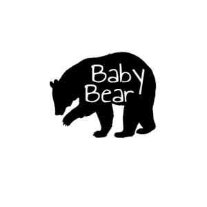 Baby Bear Sticker - U.S. Custom Stickers