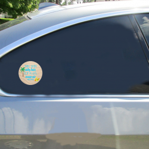 Beach Life Sticker - Car Decals - U.S. Custom Stickers