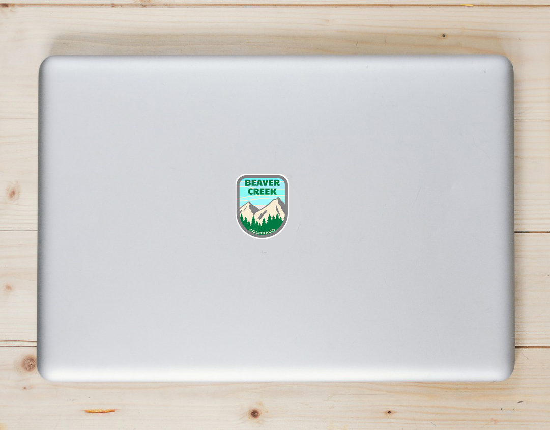 Beaver Creek Eagle County Sticker - Laptop Decal - U.S. Custom Stickers
