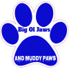 Big Ol Jaws And Muddy Paws Sticker - U.S. Custom Stickers