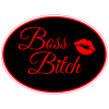 Boss Bitch Lips Sticker - U.S. Custom Stickers