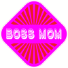 Boss Mom Retro Decal - U.S. Customer Stickers
