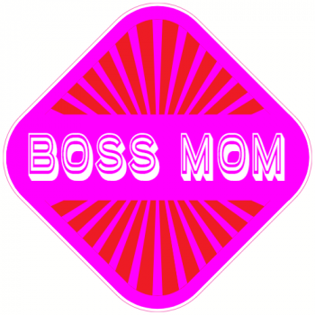 Boss Mom Retro Decal - U.S. Customer Stickers