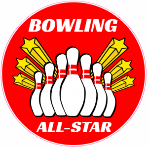 Bowling All Star Circle Decal - U.S. Customer Stickers