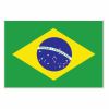 Brazil Flag Sticker - U.S. Custom Stickers