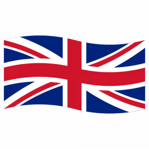 British Union Jack Wavy Flag Decal - U.S. Customer Stickers