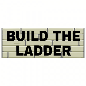 Build The Ladder Stone Decal - U.S. Customer Stickers