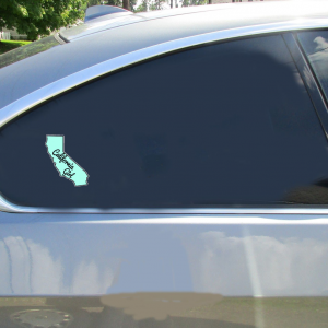 California Girl State Sticker - Car Decals - U.S. Custom Stickers