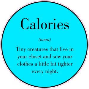 Calories Definition Sticker - U.S. Custom Stickers