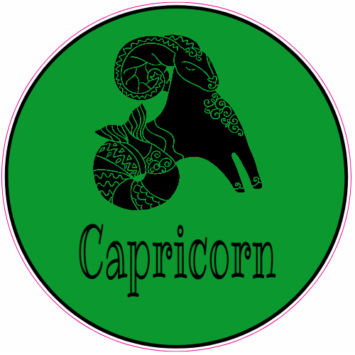 Capricorn Goat Sticker - U.S. Custom Stickers