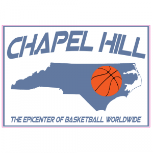 Chapel Hill Basketball Epicenter Sticker - U.S. Custom Stickers