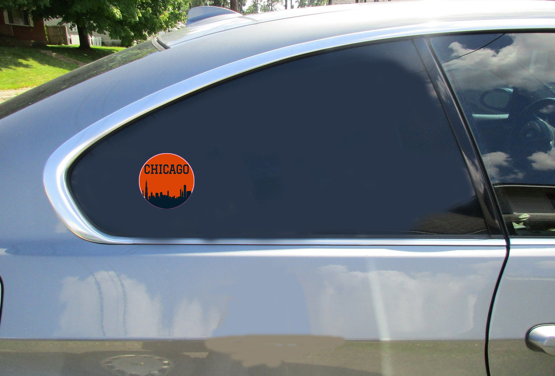 Chicago Circle Sticker - Car Decals - U.S. Custom Stickers