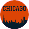 Chicago Circle Decal - U.S. Customer Stickers