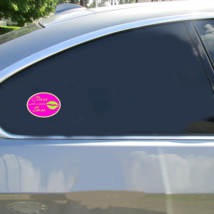 Class With A Little Sass Lips Sticker - Car Decals - U.S. Custom Stickers