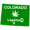 Colorado Legalized It State Decal - U.S. Customer Stickers
