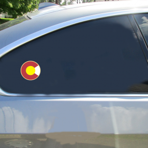 Colorado Logo Circle Decal - Car Decals - U.S. Custom Stickers