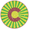 Colorado Sunbeam Retro Circle Decal - U.S. Customer Stickers