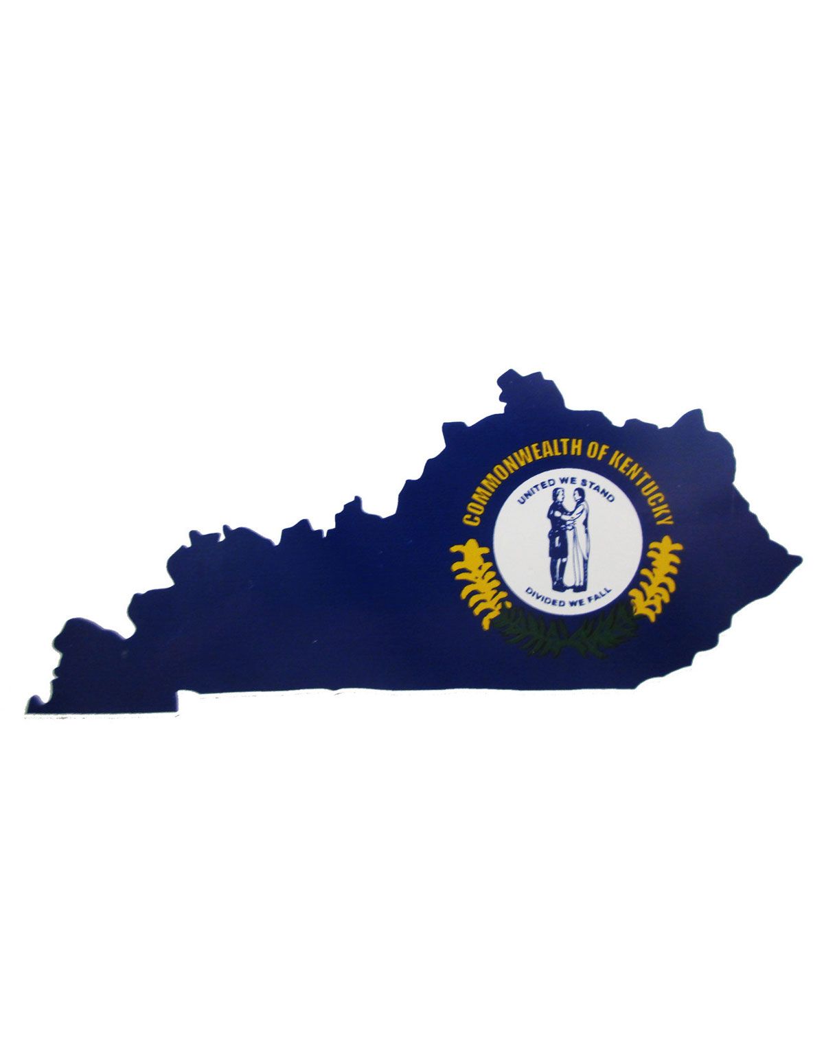 Kentucky Commonwealth State Sticker - U.S. Custom Stickers