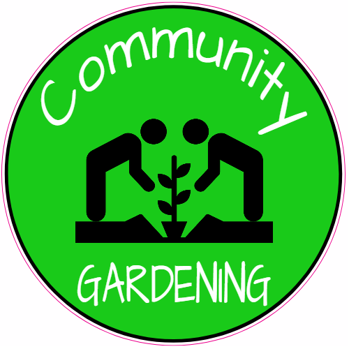 Community Gardening Sticker - U.S. Custom Stickers