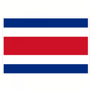 Costa Rica Flag Decal - U.S. Customer Stickers