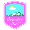 Country Girl Country Scene Decal - U.S. Customer Stickers