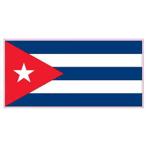 Cuba Flag Decal - U.S. Customer Stickers