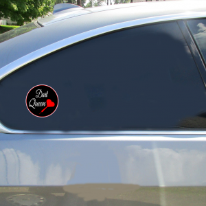 Dart Queen Sticker - Car Decals - U.S. Custom Stickers