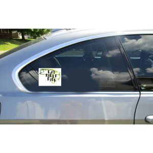 Eat Sleep Fish Sticker - Car Decals - U.S. Custom Stickers