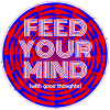 Feed Your Mind Trippy Circle Decal - U.S. Customer Stickers