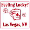 Feeling Lucky Las Vegas Sticker - U.S. Custom Stickers