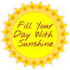 Fill Your Day With Sunshine Sun Decal - U.S. Customer Stickers