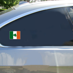 Flag Of Ireland Sticker - Car Decals - U.S. Custom Stickers