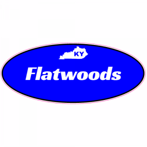 Flatwoods Kentucky Oval Sticker - U.S. Custom Stickers