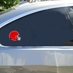 Football Mom Helmet Sticker - Car Decals - U.S. Custom Stickers