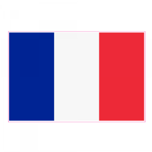 France Flag Decal - U.S. Customer Stickers