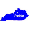 Frankfort Kentucky Sticker - U.S. Custom Stickers