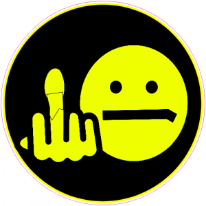 Fuck Off Sticker - U.S. Custom Stickers