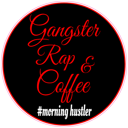 Gangster Rap And Coffee Sticker - U.S. Custom Stickers