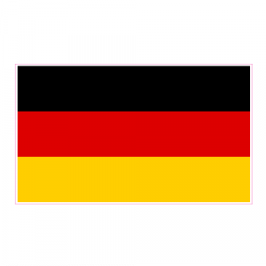 German Flag Decal - U.S. Customer Stickers