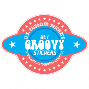 Get Groovy Decals Retro Decal - U.S. Customer Stickers