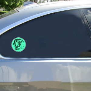 Get Off My Tail Mermaid Sticker - Car Decals - U.S. Custom Stickers