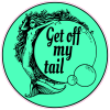 Get Off My Tail Mermaid Sticker - U.S. Custom Stickers