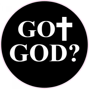 Got God Black Circle Decal - U.S. Customer Stickers