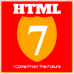 HTML 7 Future Decal - U.S. Customer Stickers