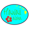 Hawaii Aloha State Sticker - U.S. Custom Stickers